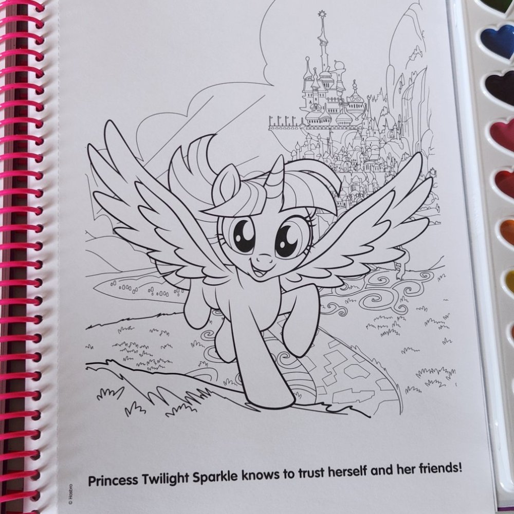 My Little Pony Deluxe Poster Paint & Color Set NWT Gift - Picture 4 of 6